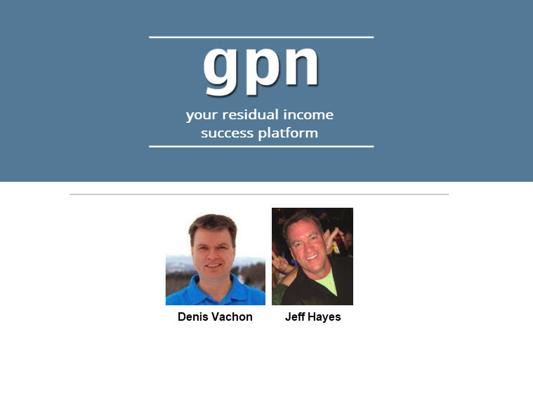 GPN Training with Denis Vachon and Jeff Hayes, July 23, 2019